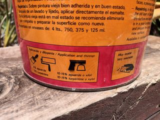 Esmalte Sintético TKROM COLOR marfil 4 l