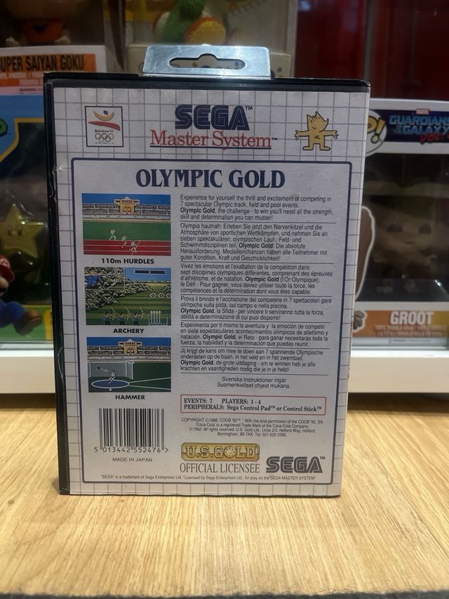 Sega Master System Olympic Gold