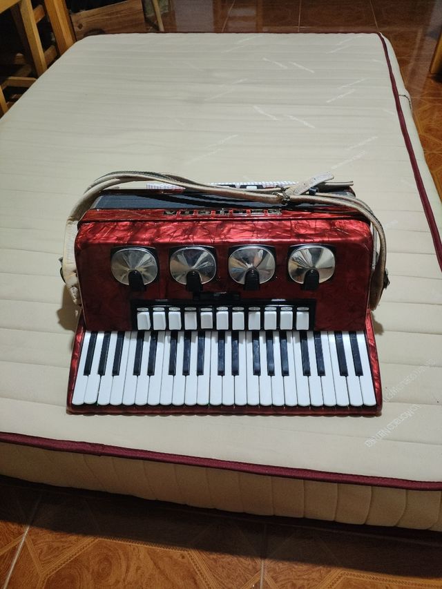 Acordeón Delicia Rojo