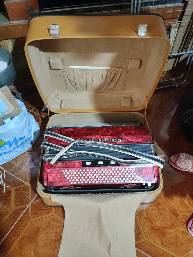 Acordeón Delicia Rojo