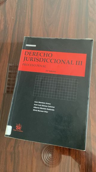 Derecho Jurisdiccional III proceso penal.