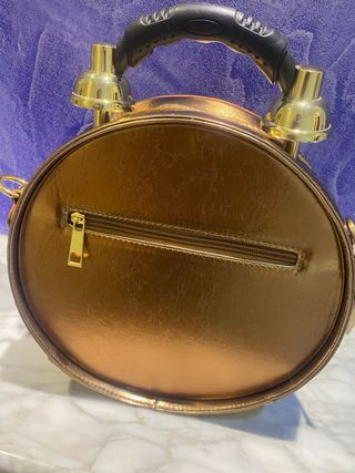 Reloj Bolso - Marrón Dorado