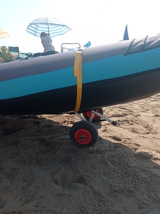 Piragua inflable 3 plazas + muchos complementos 