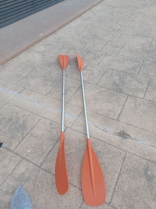 Piragua inflable 3 plazas + muchos complementos 