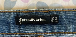 Falda vaquera Stradivarius L