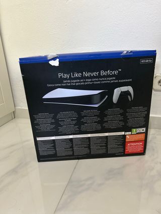 Caja PS5 Digital Edition - Sony