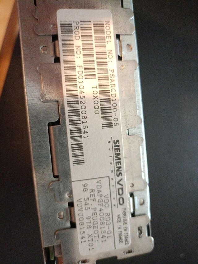 Radio CD Citroen Berlingo