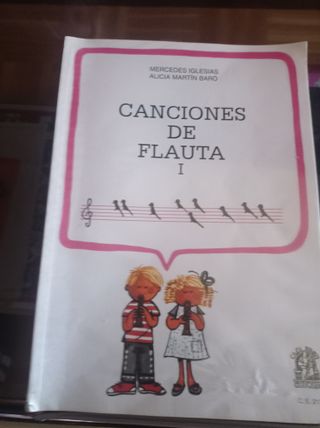 Canciones de Flauta I - Libro Música
