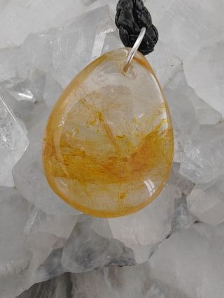 Collana Quarzo Capelli di Venere