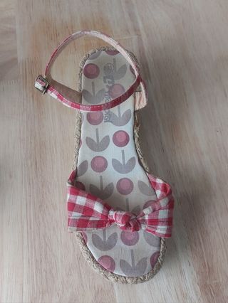 Sandalias cuña esparto de vichi - 36
