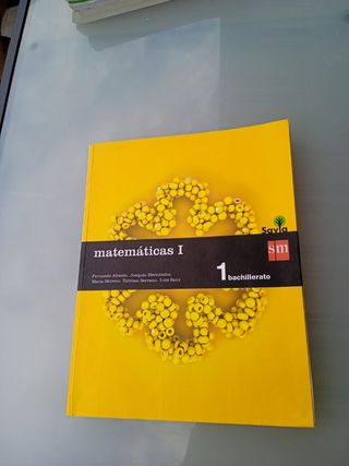 Matemáticas I. 1 Bachillerato. Savia.9788467576566