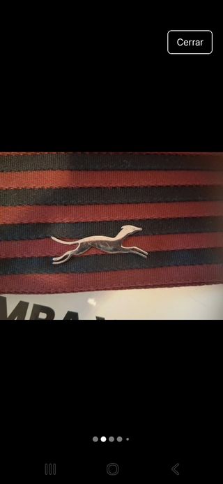 Bolso Bimba y Lola rayas rojas y negras