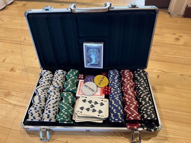 Maletín Póker - 300 fichas