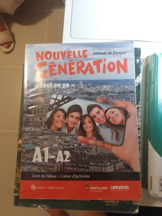NOUVELLE GENERATION A1/A2 LIVRE/EXERCICES+CD+DVD