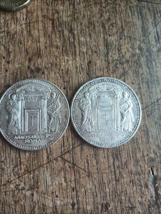 2 Monete commemorative Papa Paolo VI