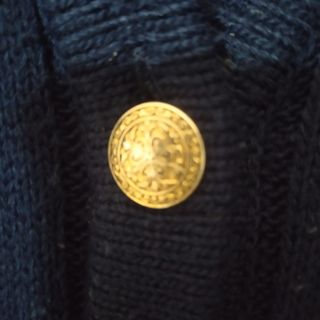  Cardigan blu vintage