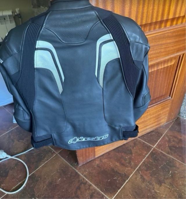 Giacca moto in pelle Alpinestar Stella Gp Plus Rv3