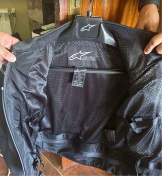 Giacca moto in pelle Alpinestar Stella Gp Plus Rv3