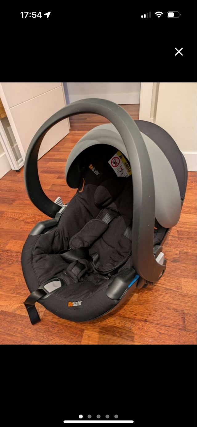 Silla coche maxi cosi BeSafe grupo 0+