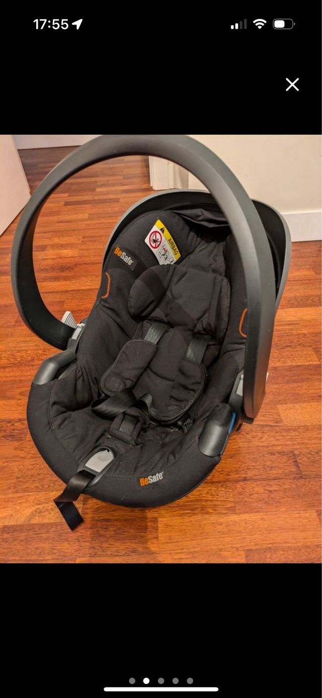 Silla coche maxi cosi BeSafe grupo 0+