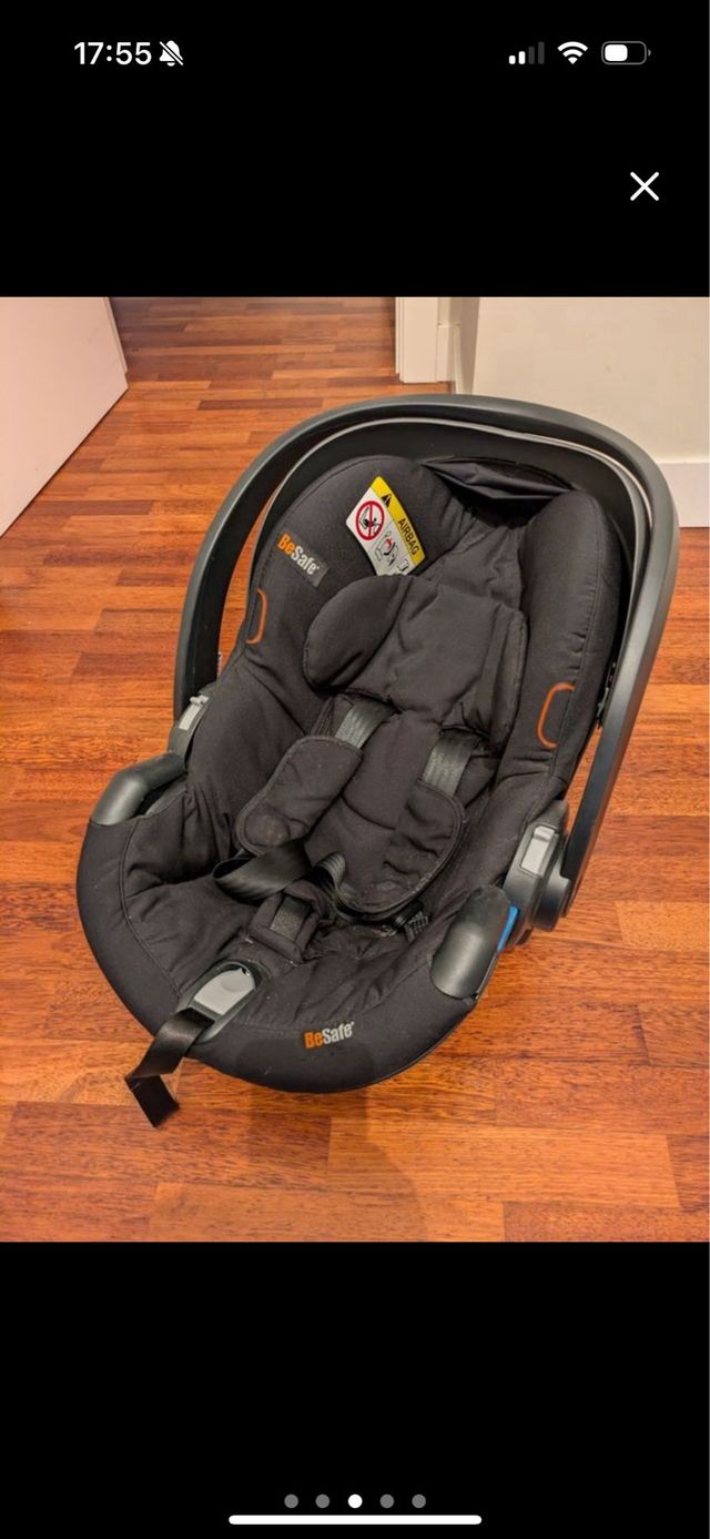 Silla coche maxi cosi BeSafe grupo 0+