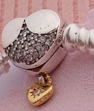 Pulsera Pandora 19cm plata/oro