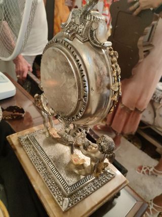 Reloj sobremesa antiguo estilo Luis XV