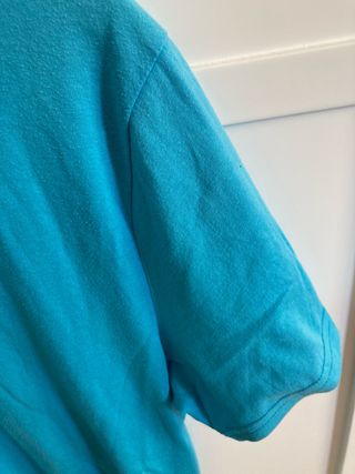 Camiseta Hollister turquesa hombre