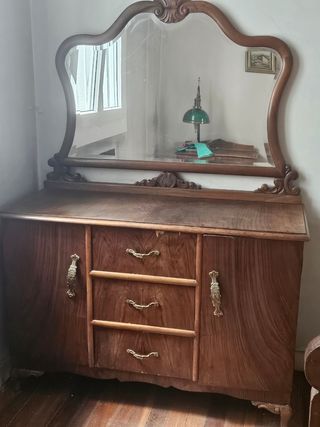 Aparador tocador vintage madera