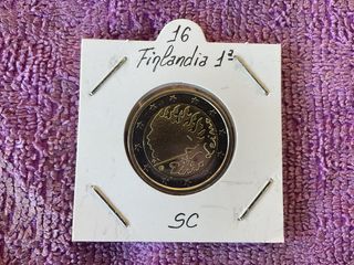 Moneda 2€ Finlandia 2016