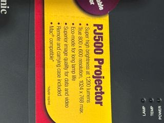 Proyector ViewSonic PJ500 - 1200 lúmenes