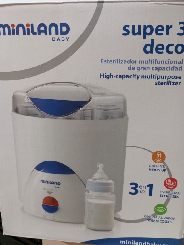 Miniland Super 3 Deco Esterilizador