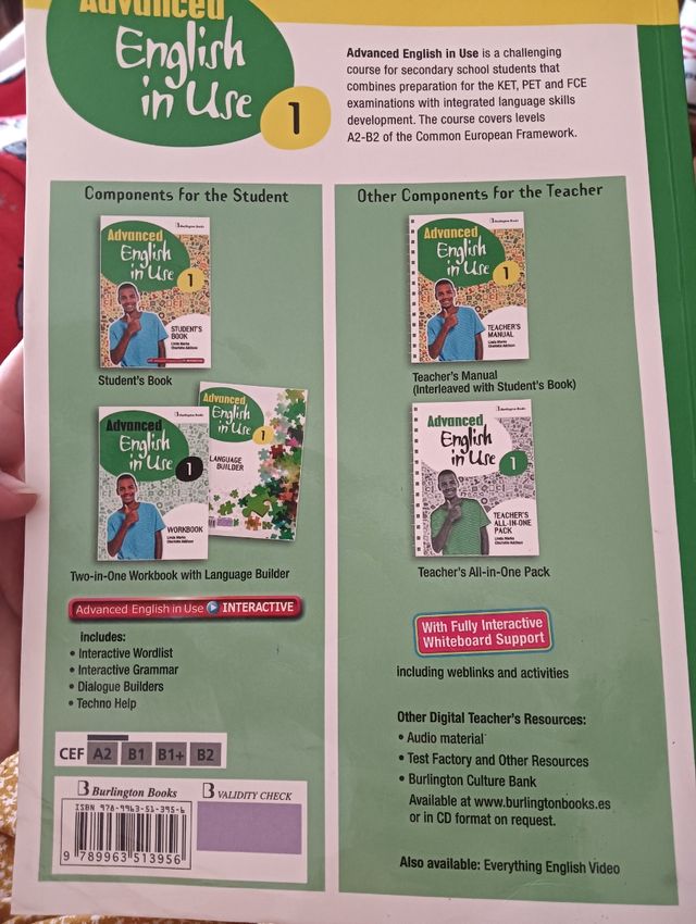 ADVANCED ENGLISH IN USE 1ºESO ST 15