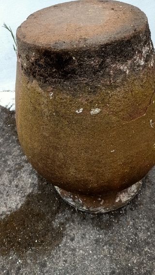 3 Vasijas de barro grandes