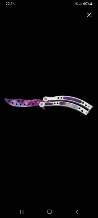 Butterfly entrenamiento 9.5cm