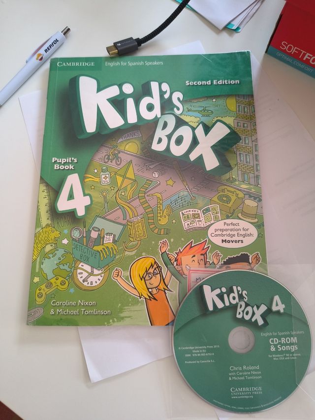 Kid's Box Level 4 Pupil's Book English for Span...