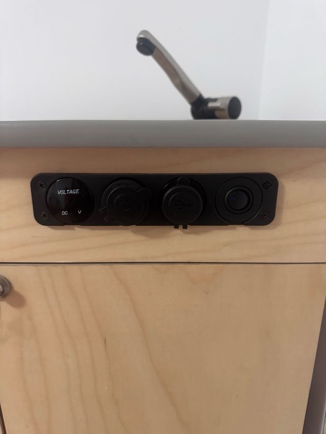 Mueble camper con fregadero