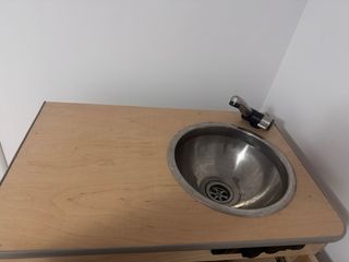 Mueble camper con fregadero