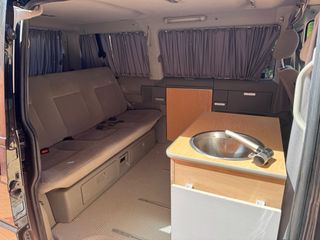 Mueble camper con fregadero