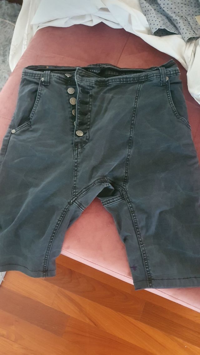 Bermuda Uomo Neri Tg. XL (46/56)