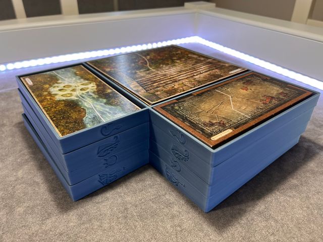 Organizadores de losetas mansiones de la locura