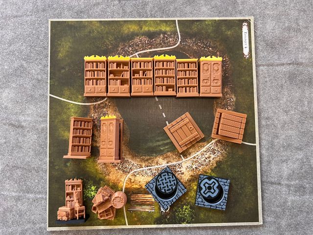 Organizadores de losetas mansiones de la locura