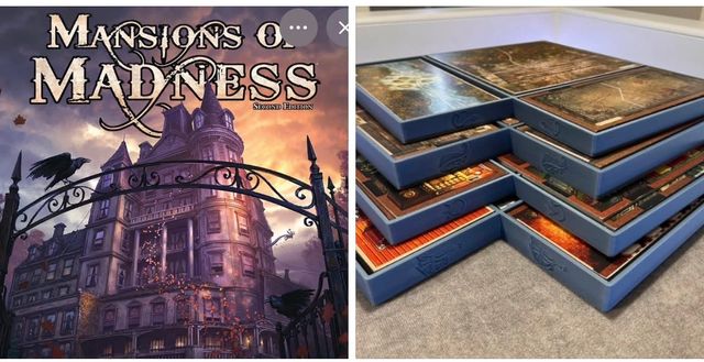 Organizadores de losetas mansiones de la locura