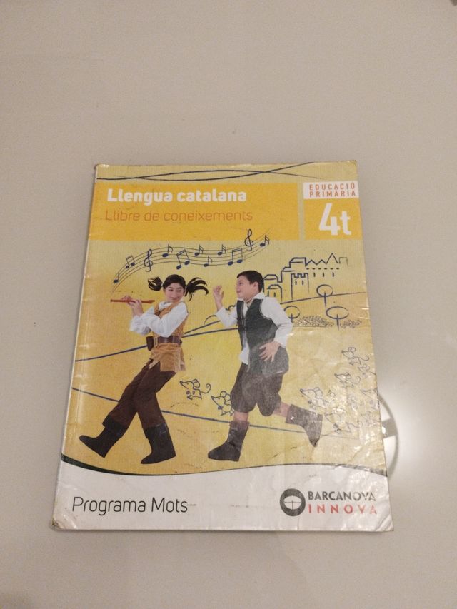 Mots 4. Llengua catalana. Coneixements