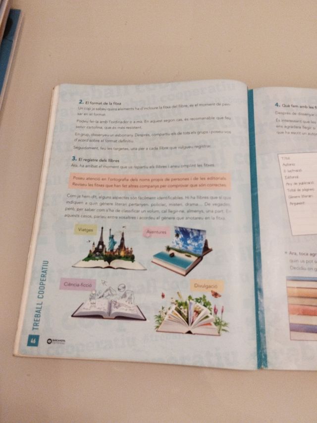 Mots 4. Llengua catalana. Coneixements