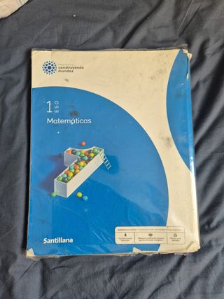 Libro MATEMATICAS 1 ESO CONSTRUYENDO MUNDOS