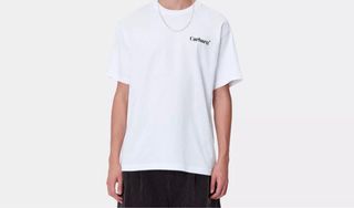 Camiseta Carhartt blanca - Origami Duck