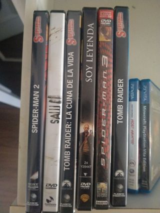 6 Películas DVD: Acción & Aventura