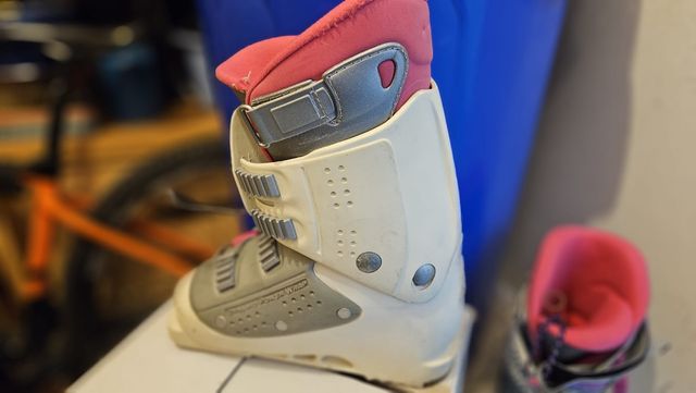 Botas Esquí Nórdica Vertech 55 - Blancas y Rosas