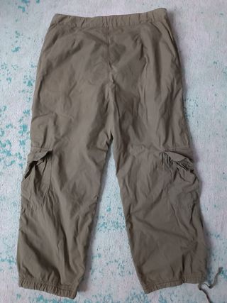 Pantalón premamá verde oliva